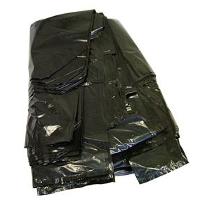 Black JaniClean® Bin Bag / Refuse Sack 450x720x925mm - Box of 200